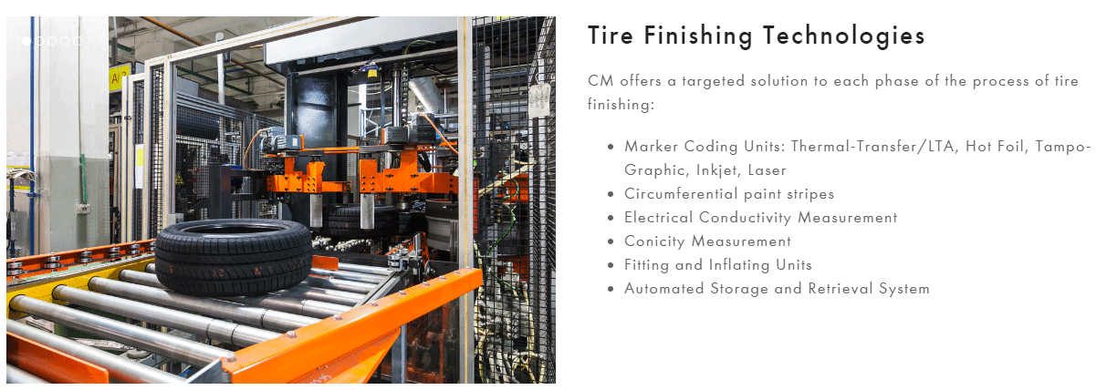 Tire Finishing Technologies